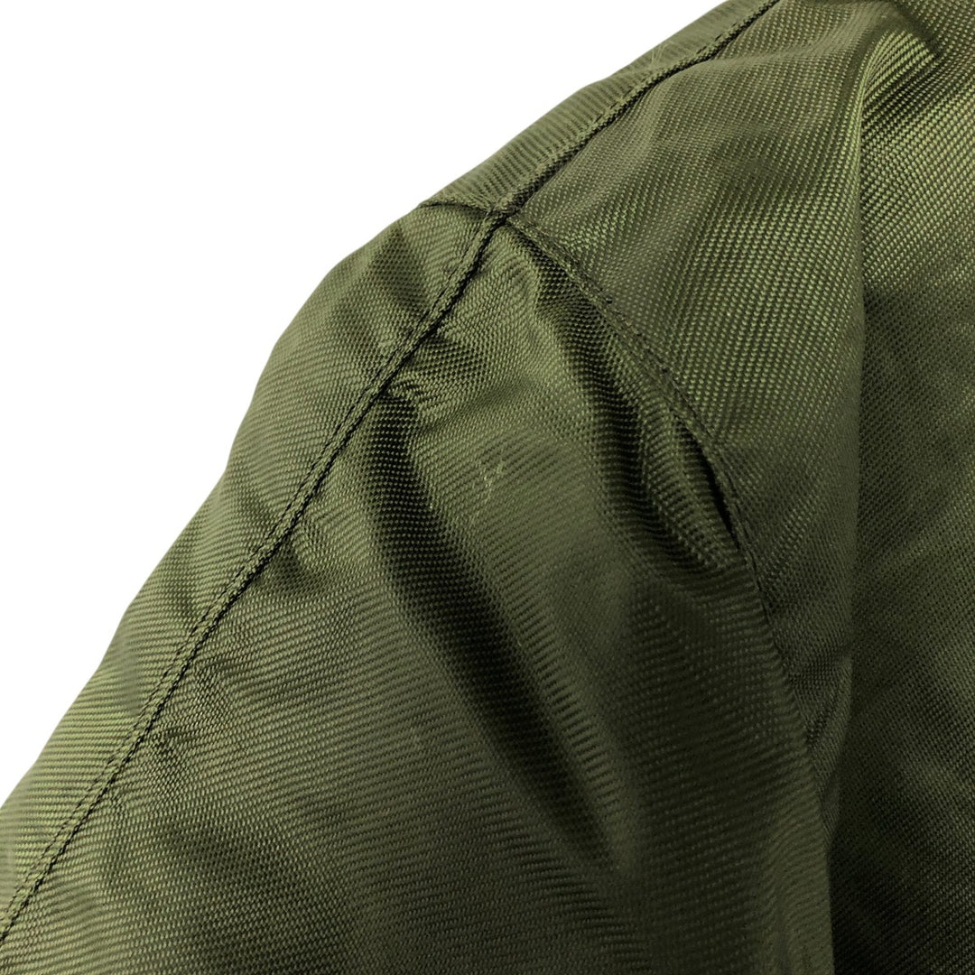 Back stenciled military deck jacket, men's size XL unclear Khaki type Vintage Second Hand