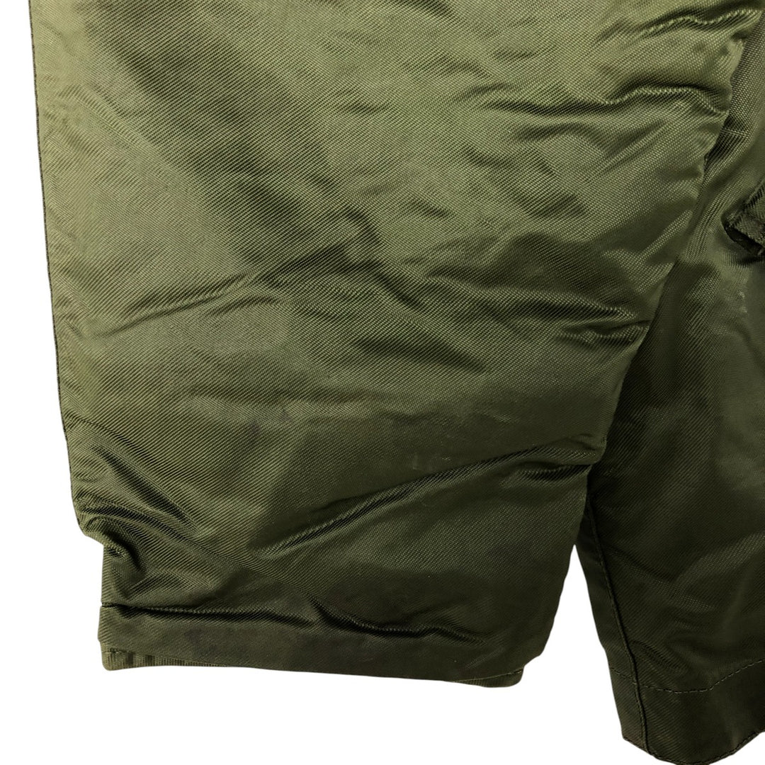 Back stenciled military deck jacket, men's size XL unclear Khaki type Vintage Second Hand