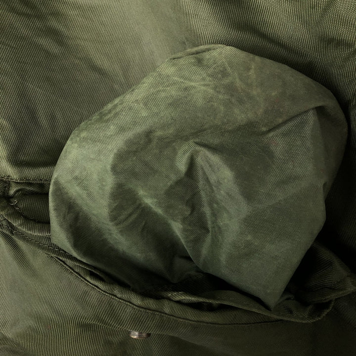 Back stenciled military deck jacket, men's size XL unclear Khaki type Vintage Second Hand