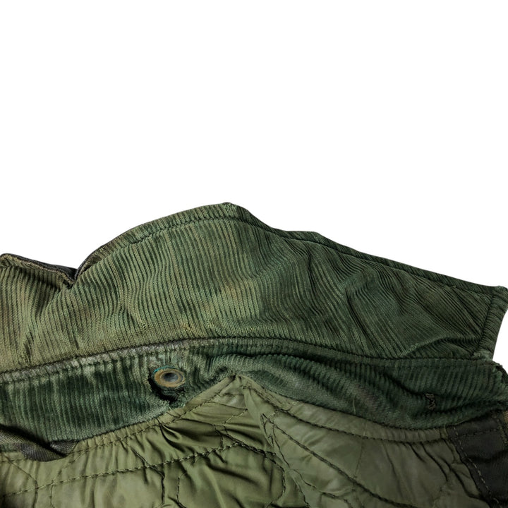 Back stenciled military deck jacket, men's size XL unclear Khaki type Vintage Second Hand