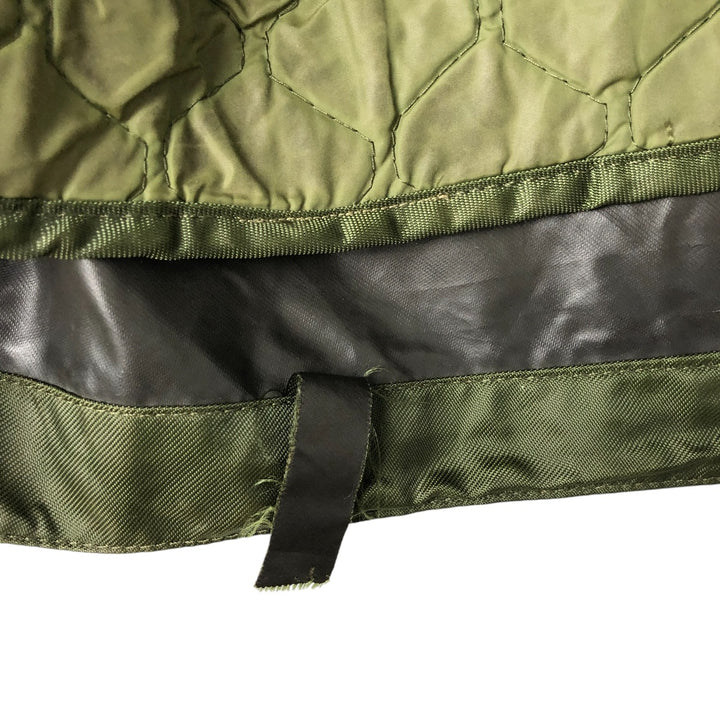 Back stenciled military deck jacket, men's size XL unclear Khaki type Vintage Second Hand