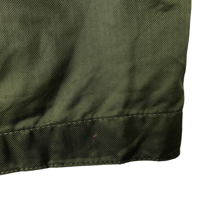 Back stenciled military deck jacket, men's size XL unclear Khaki type Vintage Second Hand