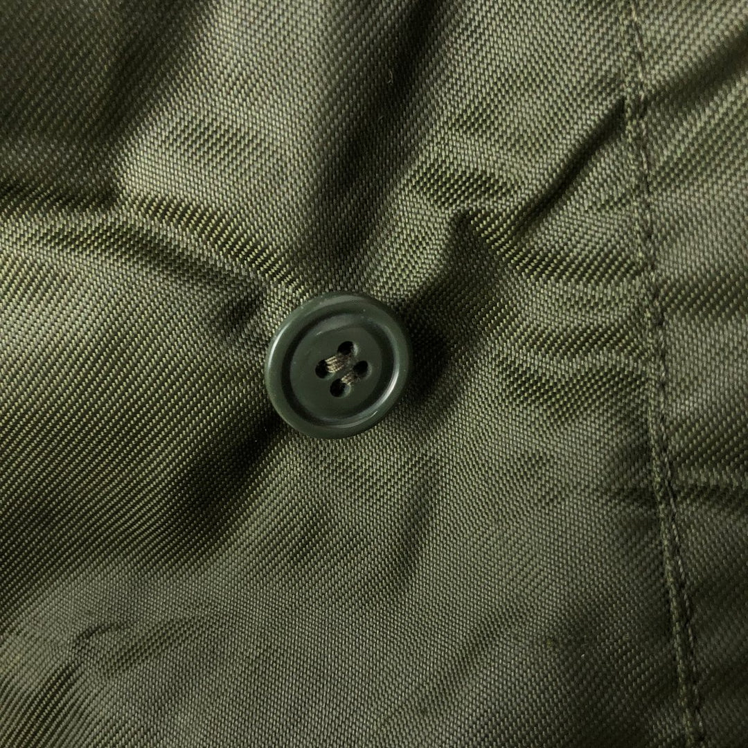 Back stenciled military deck jacket, men's size XL unclear Khaki type Vintage Second Hand