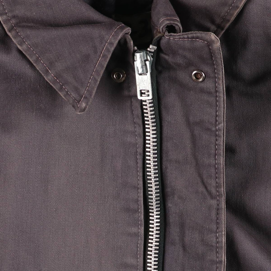 Vintage B-34 Hooded Military Flight Jacket, Men's Size L unclear Charcoal Vintage Second Hand