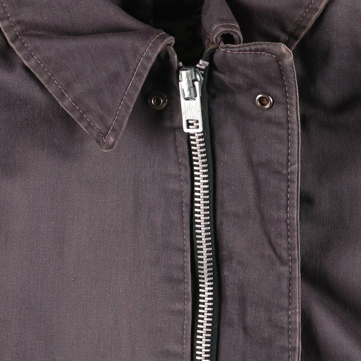 Vintage B-34 Hooded Military Flight Jacket, Men's Size L unclear Charcoal Vintage Second Hand