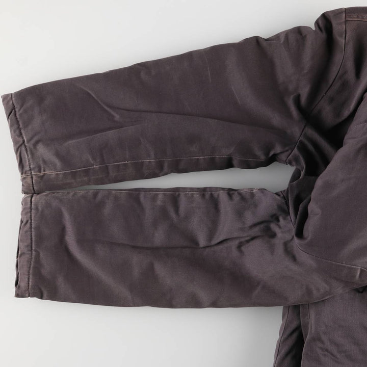 Vintage B-34 Hooded Military Flight Jacket, Men's Size L unclear Charcoal Vintage Second Hand