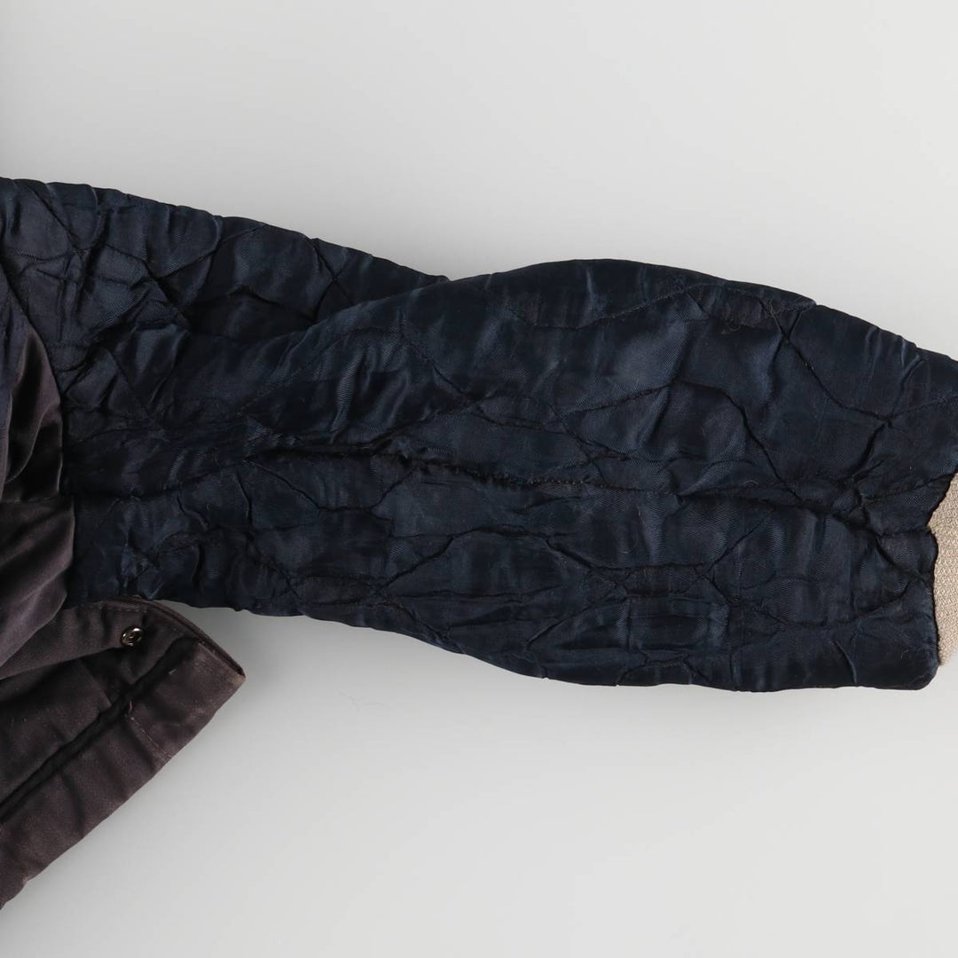 Vintage B-34 Hooded Military Flight Jacket, Men's Size L unclear Charcoal Vintage Second Hand