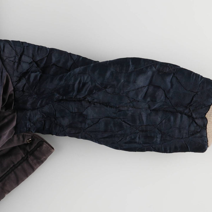 Vintage B-34 Hooded Military Flight Jacket, Men's Size L unclear Charcoal Vintage Second Hand