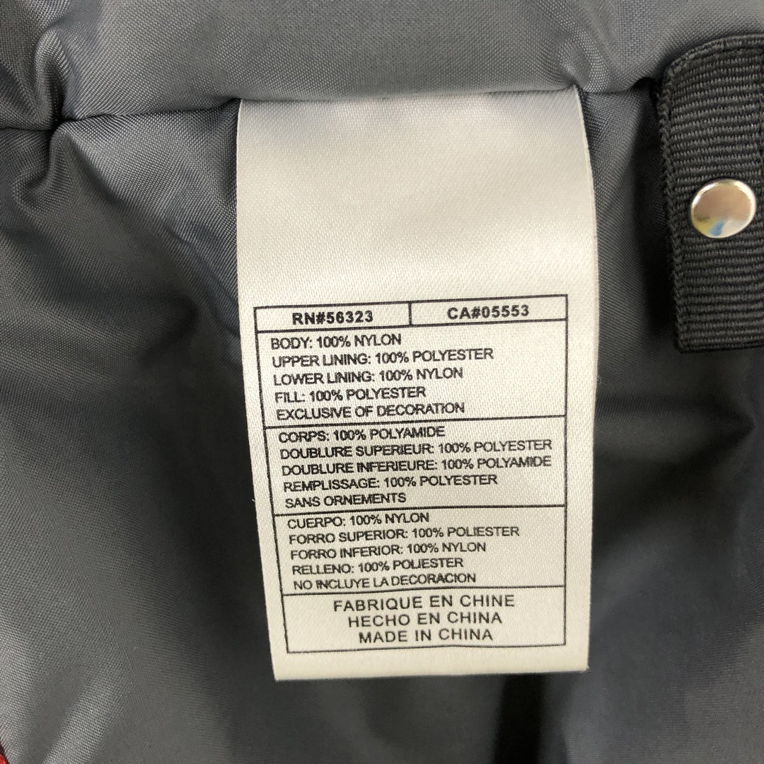 00'S Nike padded puffer jacket, men's XL size Nylon black type Vintage Second Hand