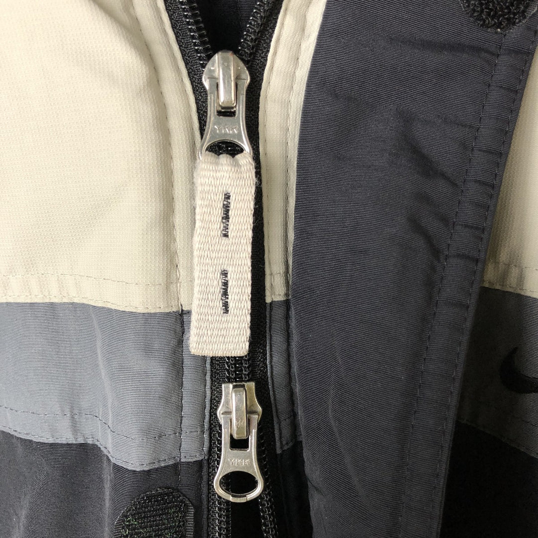 00'S Nike padded puffer jacket, men's XL size Nylon black type Vintage Second Hand