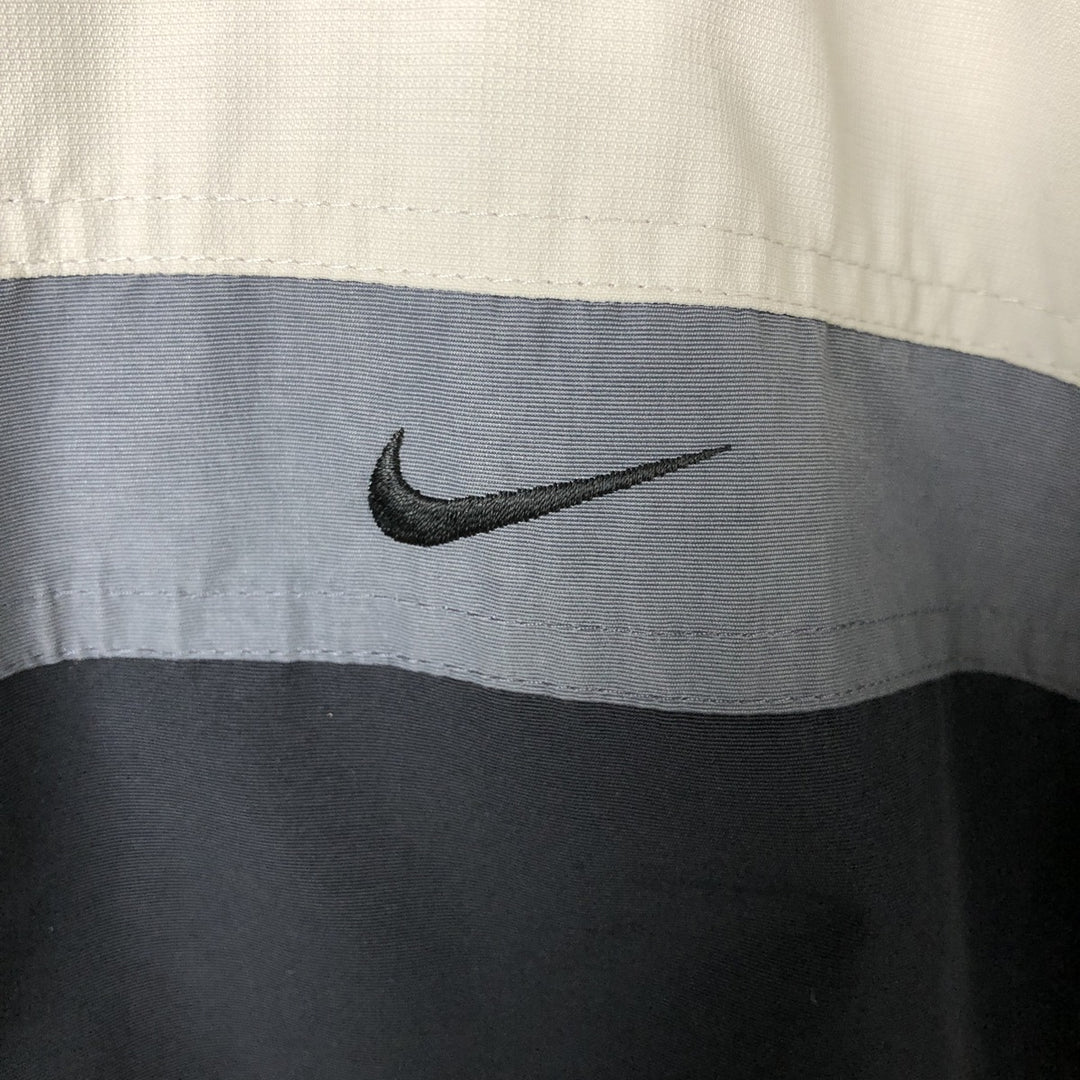 00'S Nike padded puffer jacket, men's XL size Nylon black type Vintage Second Hand