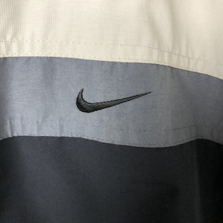 00'S Nike padded puffer jacket, men's XL size Nylon black type Vintage Second Hand