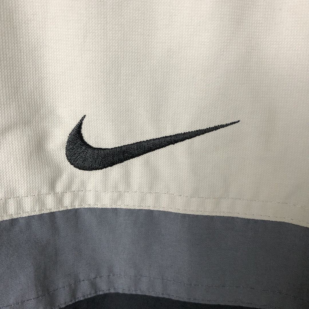 00'S Nike padded puffer jacket, men's XL size Nylon black type Vintage Second Hand