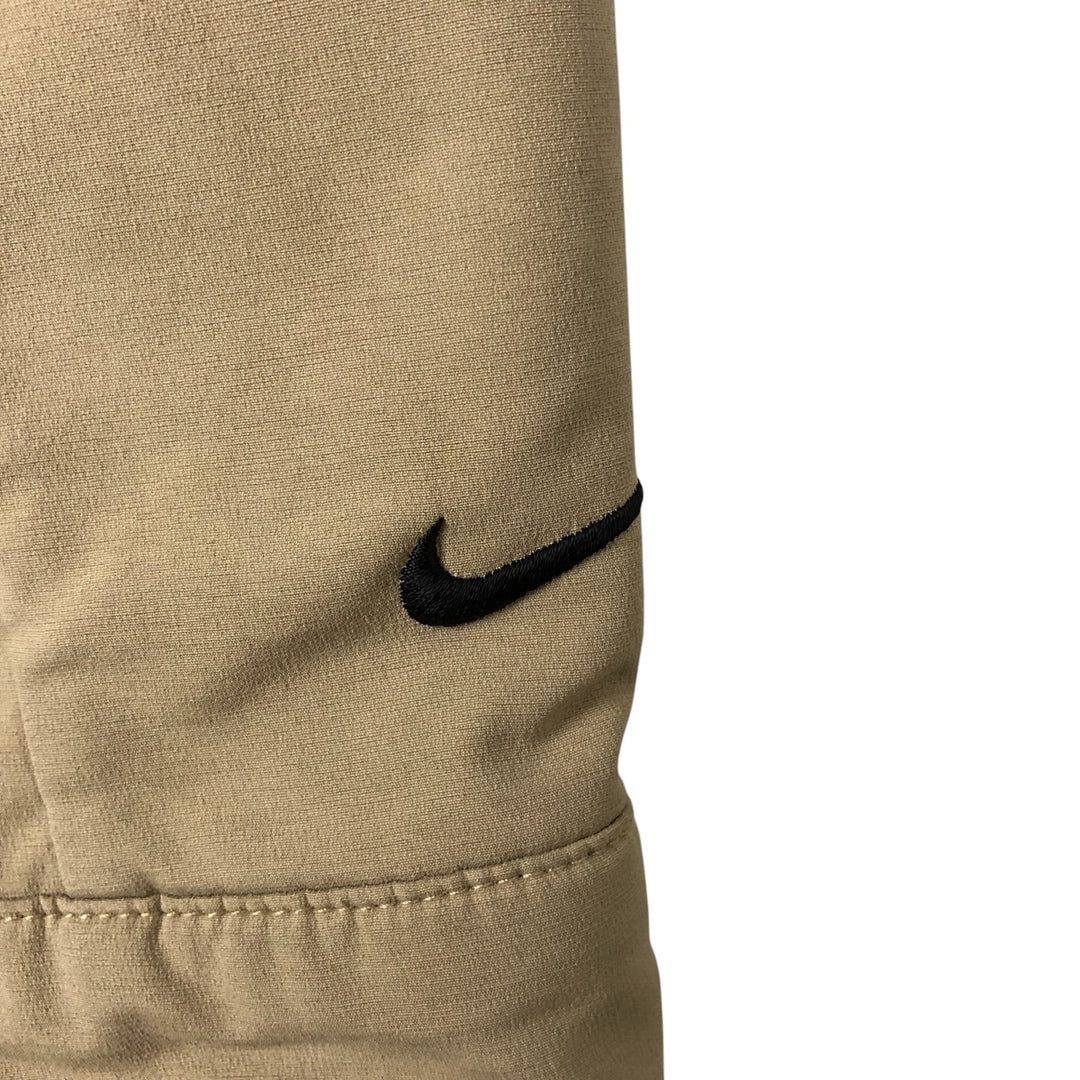 2000'S Nike Storm-Fit Half-Zip Pullover Windbreaker, Men's XL polyester Beige type Vintage Second Hand