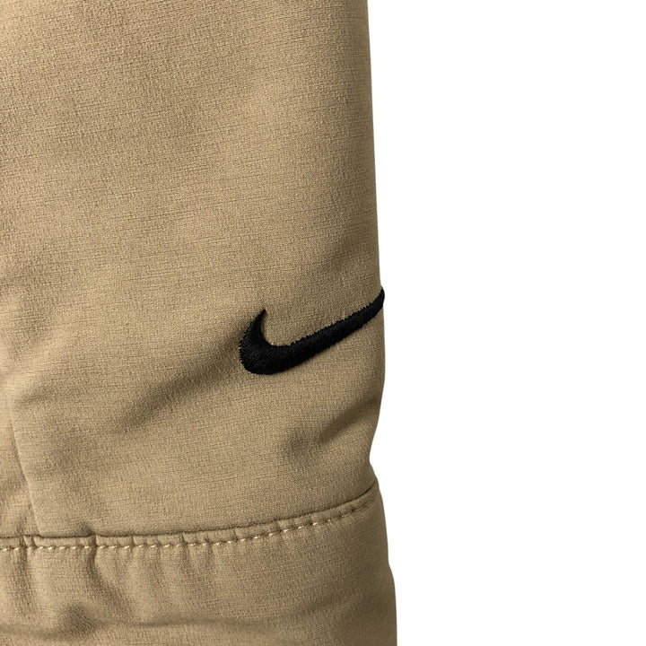 2000'S Nike Storm-Fit Half-Zip Pullover Windbreaker, Men's XL polyester Beige type Vintage Second Hand