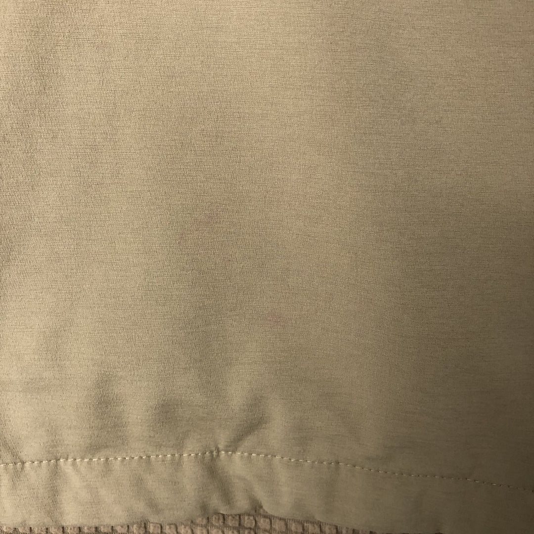 2000'S Nike Storm-Fit Half-Zip Pullover Windbreaker, Men's XL polyester Beige type Vintage Second Hand