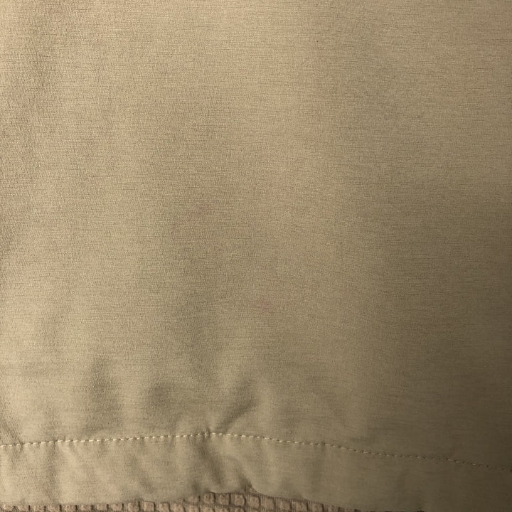 2000'S Nike Storm-Fit Half-Zip Pullover Windbreaker, Men's XL polyester Beige type Vintage Second Hand