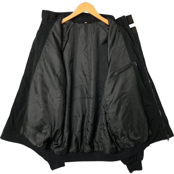Audi Men's Oversized Padded Racing Jacket (Equivalent to XXXL) unclear black type Vintage Second Hand