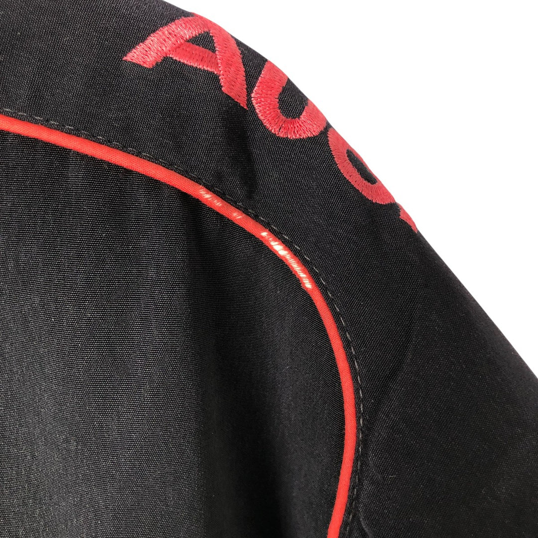 Audi Men's Oversized Padded Racing Jacket (Equivalent to XXXL) unclear black type Vintage Second Hand