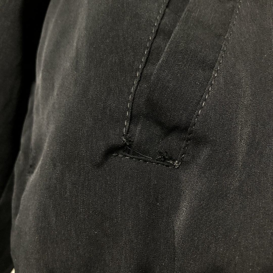 Audi Men's Oversized Padded Racing Jacket (Equivalent to XXXL) unclear black type Vintage Second Hand