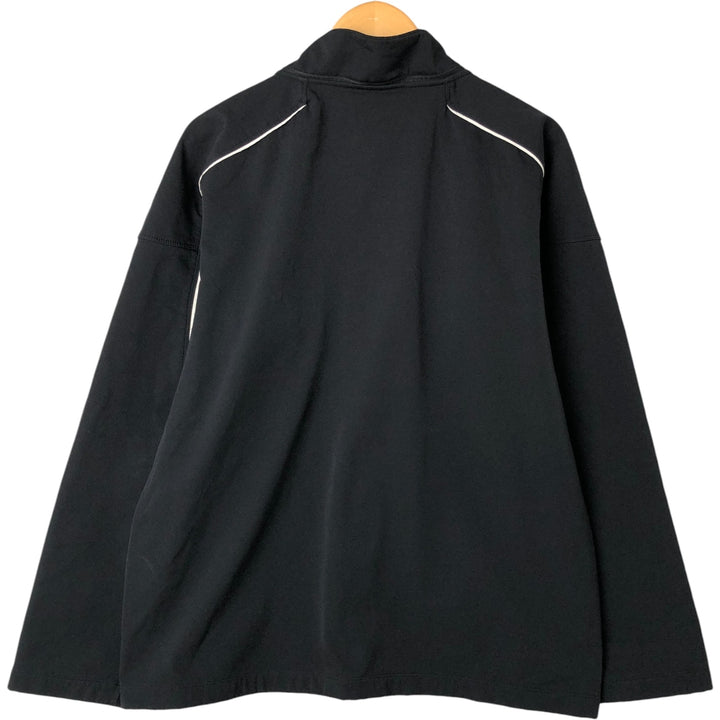 Nike windbreaker, men's size L polyester black type Vintage Second Hand