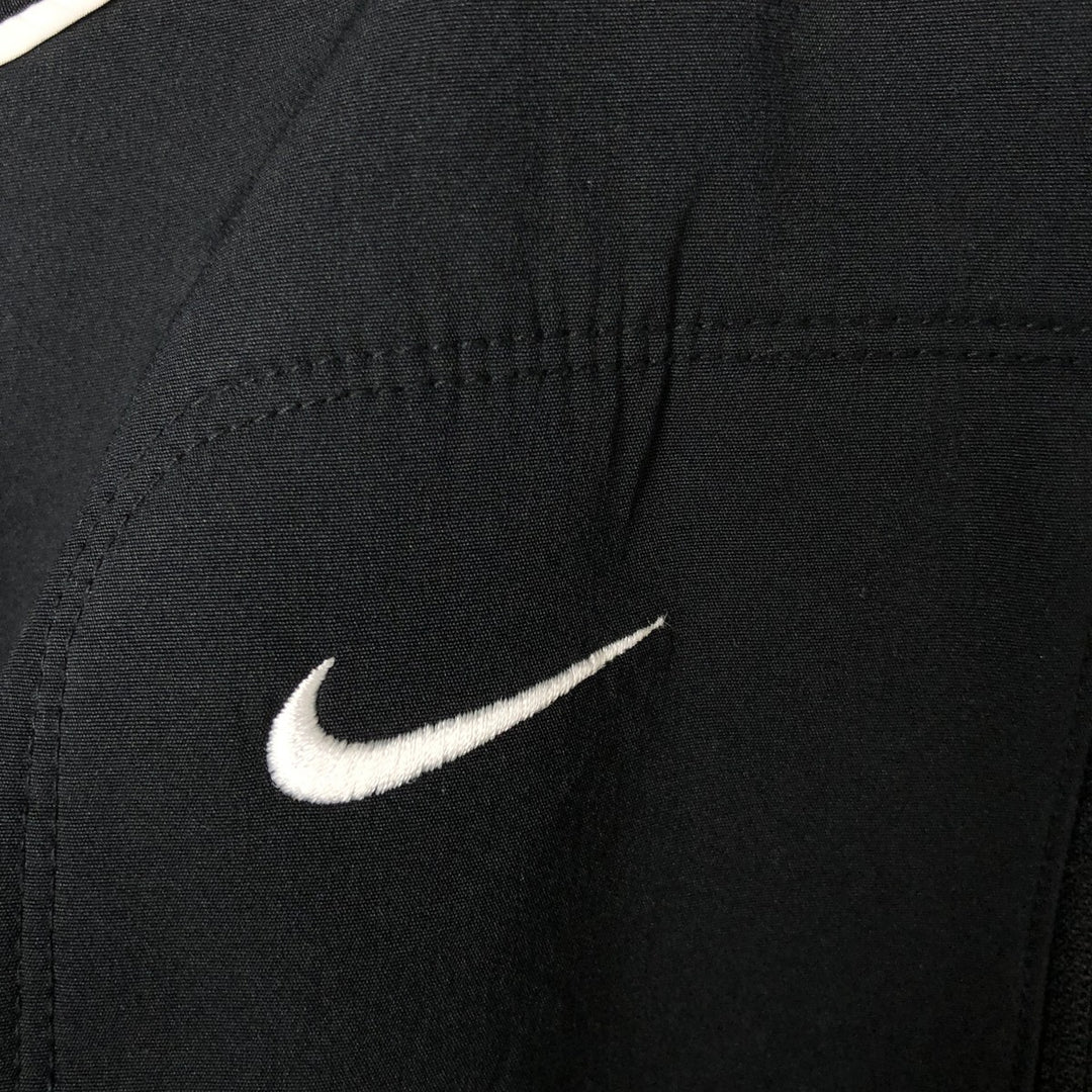 Nike windbreaker, men's size L polyester black type Vintage Second Hand