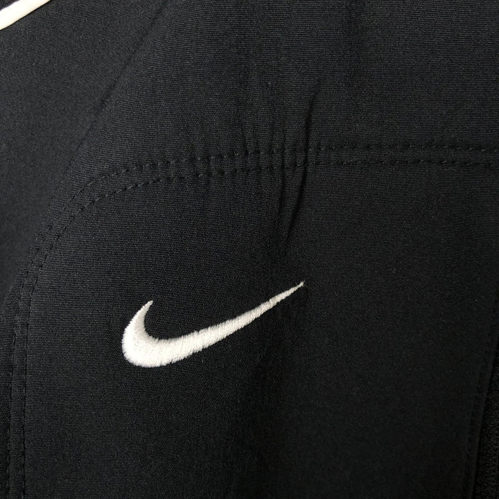 Nike windbreaker, men's size L polyester black type Vintage Second Hand