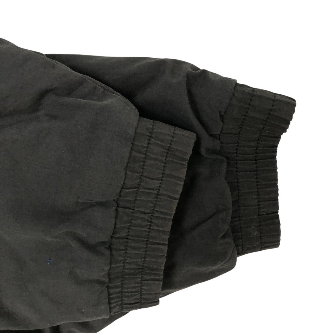 90'S Nike Back Logo Padded Hoodie/Puffer Jacket, Men's Size L, Vintage cotton black type Vintage Second Hand