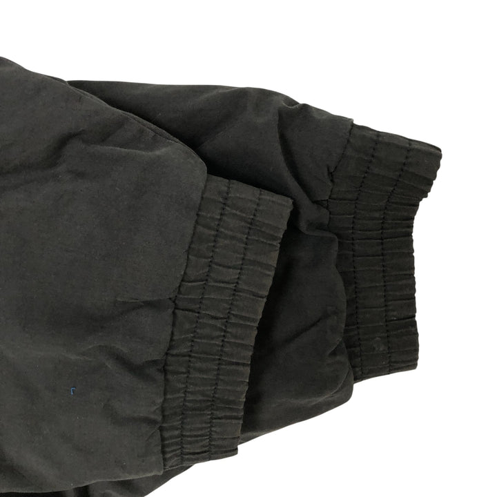 90'S Nike Back Logo Padded Hoodie/Puffer Jacket, Men's Size L, Vintage cotton black type Vintage Second Hand
