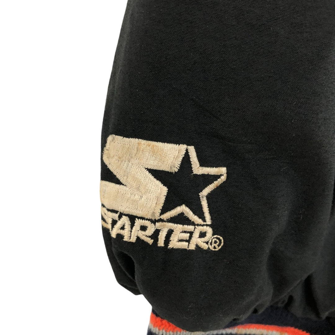 90'S Starter MLB San Francisco Giants Men's Padded Puffer Jacket, Size L, Vintage polyester black type Vintage Second Hand