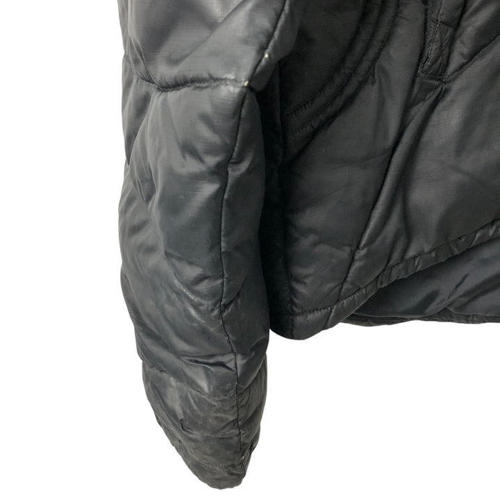 2000'S Adidas padded puffer jacket, men's size L polyester black type Vintage Second Hand