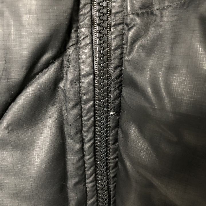 2000'S Adidas padded puffer jacket, men's size L polyester black type Vintage Second Hand