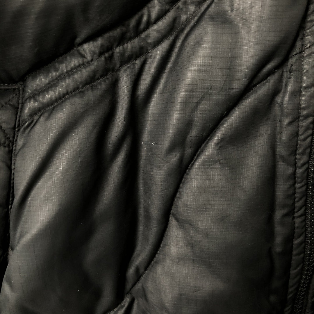 2000'S Adidas padded puffer jacket, men's size L polyester black type Vintage Second Hand