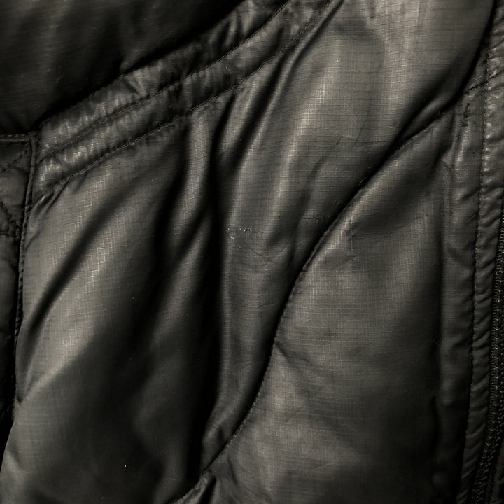 2000'S Adidas padded puffer jacket, men's size L polyester black type Vintage Second Hand