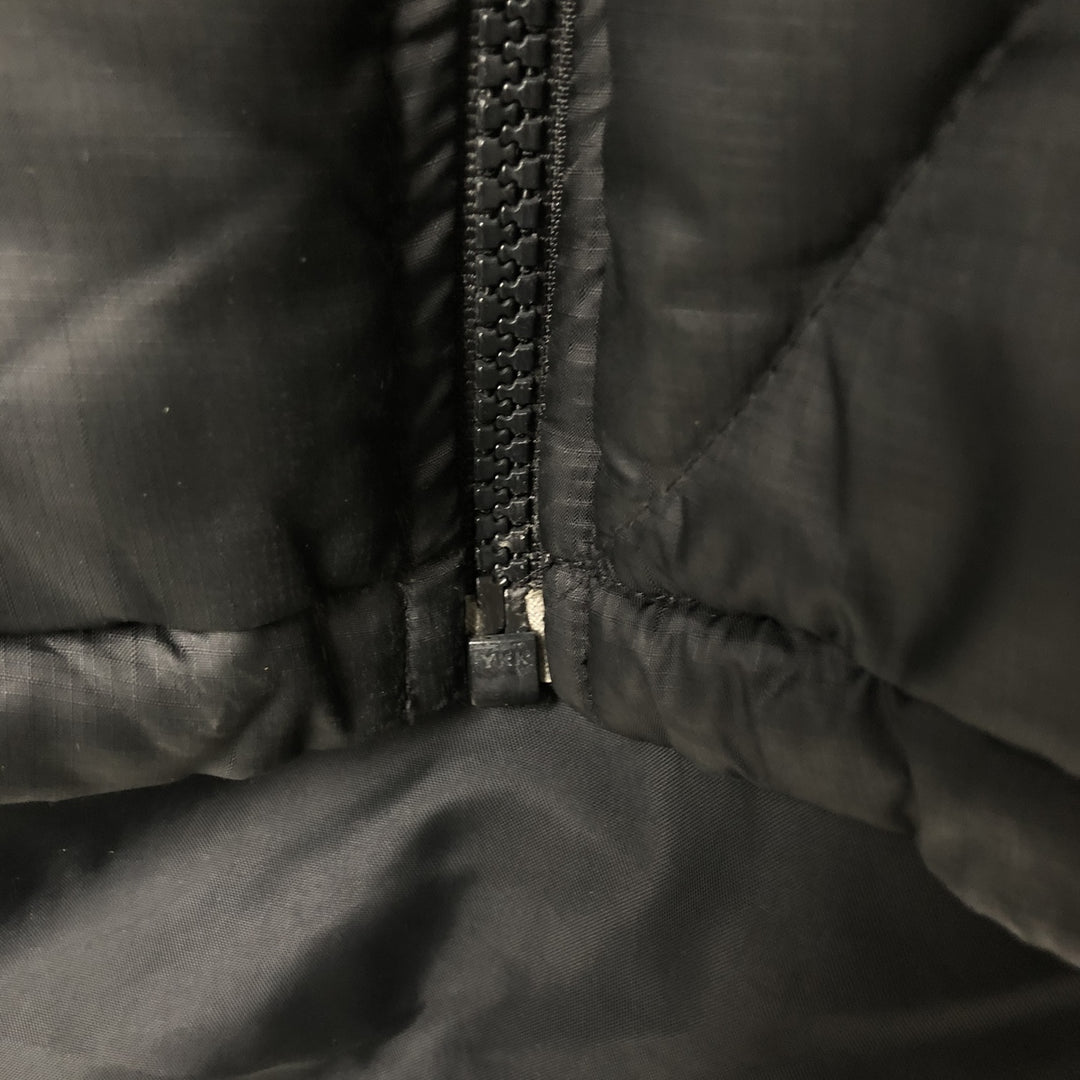 2000'S Adidas padded puffer jacket, men's size L polyester black type Vintage Second Hand