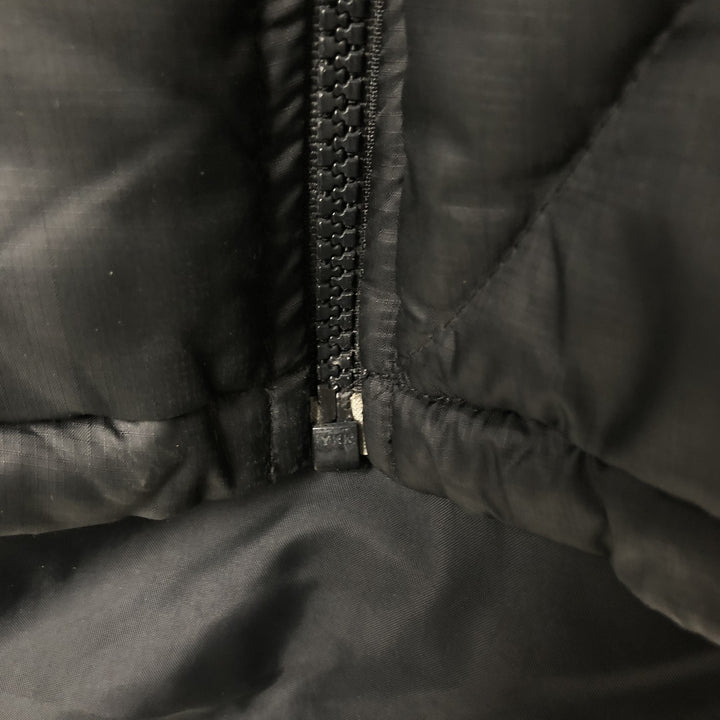 2000'S Adidas padded puffer jacket, men's size L polyester black type Vintage Second Hand