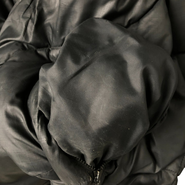 2000'S Adidas padded puffer jacket, men's size L polyester black type Vintage Second Hand