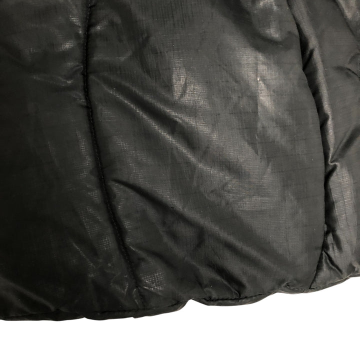 2000'S Adidas padded puffer jacket, men's size L polyester black type Vintage Second Hand