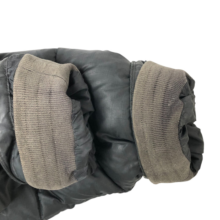 2000'S Adidas padded puffer jacket, men's size L polyester black type Vintage Second Hand