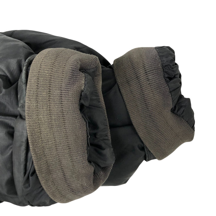 2000'S Adidas padded puffer jacket, men's size L polyester black type Vintage Second Hand