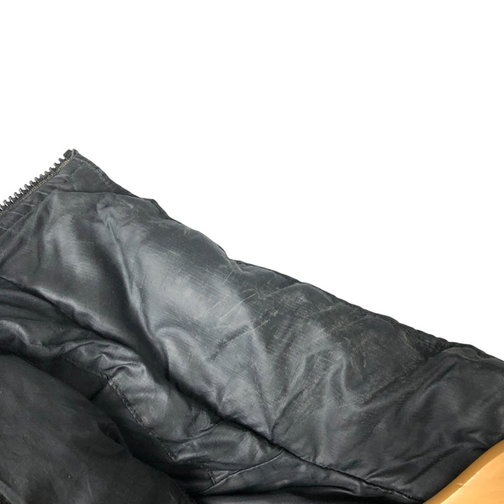 2000'S Adidas padded puffer jacket, men's size L polyester black type Vintage Second Hand