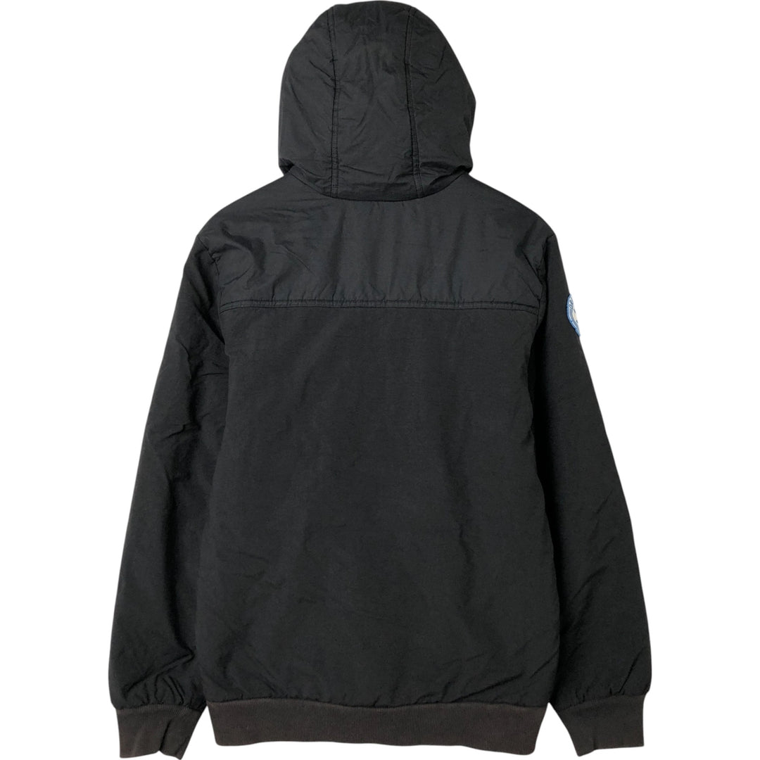 adidas Originals Originals Padded Hoodie Puffer Jacket, Men's Size Medium polyester black type Vintage Second Hand