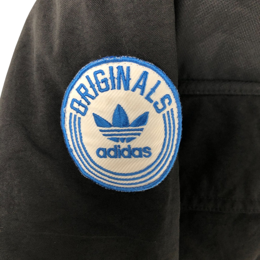 adidas Originals Originals Padded Hoodie Puffer Jacket, Men's Size Medium polyester black type Vintage Second Hand