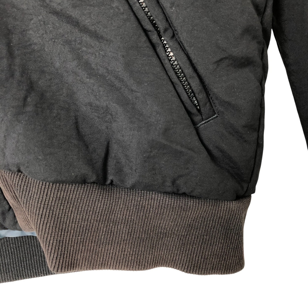 adidas Originals Originals Padded Hoodie Puffer Jacket, Men's Size Medium polyester black type Vintage Second Hand