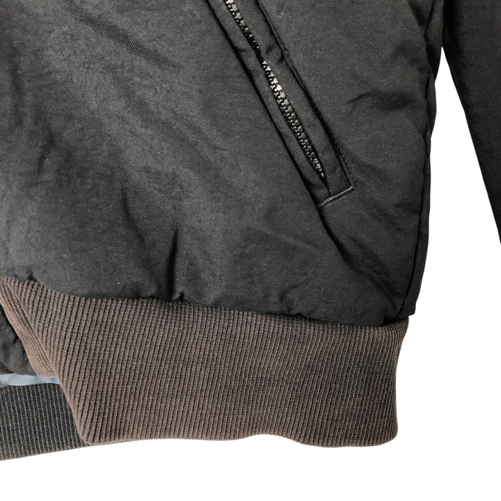 adidas Originals Originals Padded Hoodie Puffer Jacket, Men's Size Medium polyester black type Vintage Second Hand