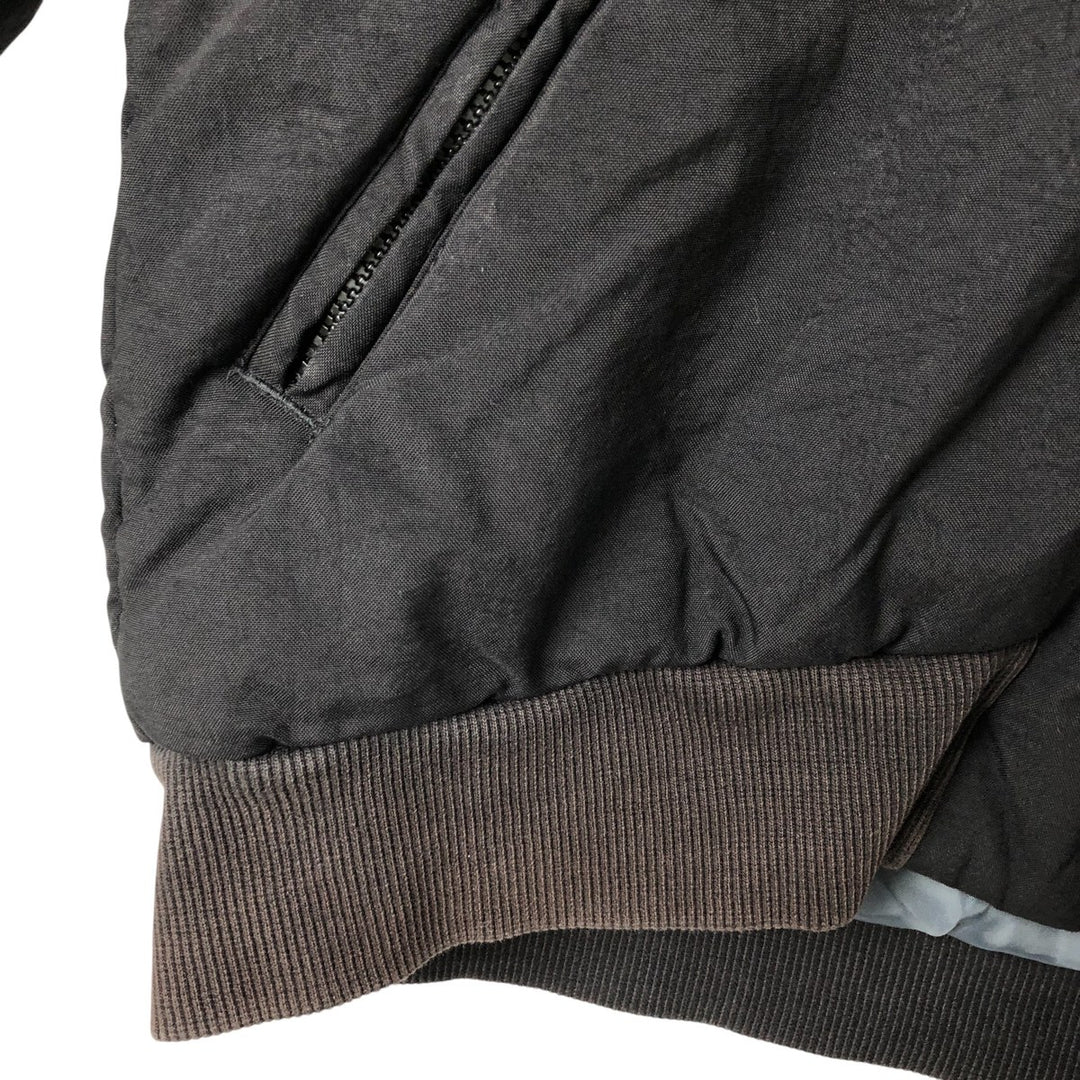 adidas Originals Originals Padded Hoodie Puffer Jacket, Men's Size Medium polyester black type Vintage Second Hand