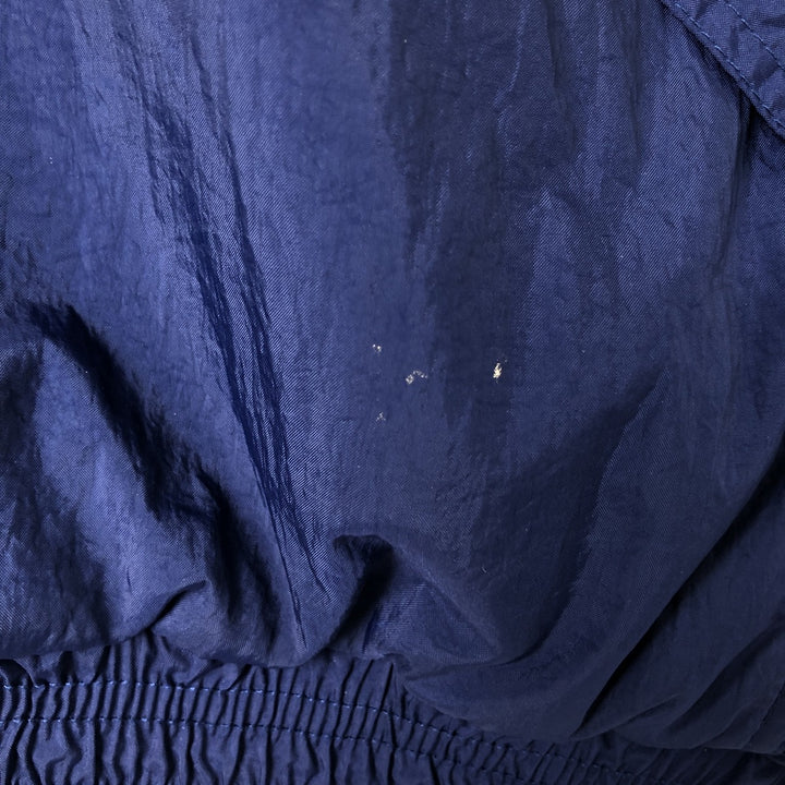 90'S Adidas Padded Parka Puffer Jacket Men's Size L Vintage Nylon navy blue type Vintage Second Hand