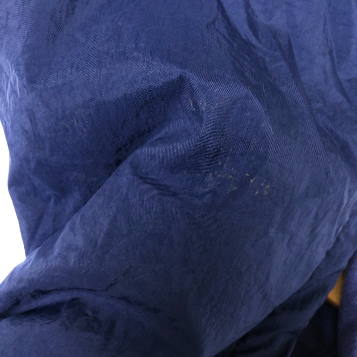 90'S Adidas Padded Parka Puffer Jacket Men's Size L Vintage Nylon navy blue type Vintage Second Hand