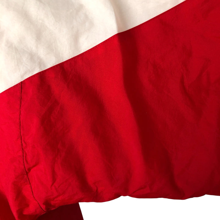 90'S Starter USA Olympic Team Padded Puffer Jacket, Men's XL, Vintage Nylon red type Vintage Second Hand