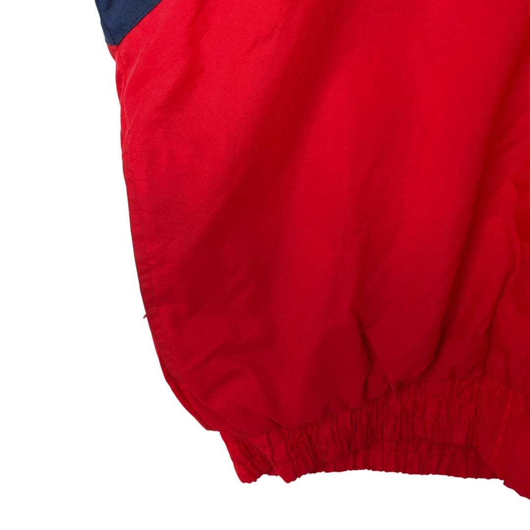 90'S Starter USA Olympic Team Padded Puffer Jacket, Men's XL, Vintage Nylon red type Vintage Second Hand